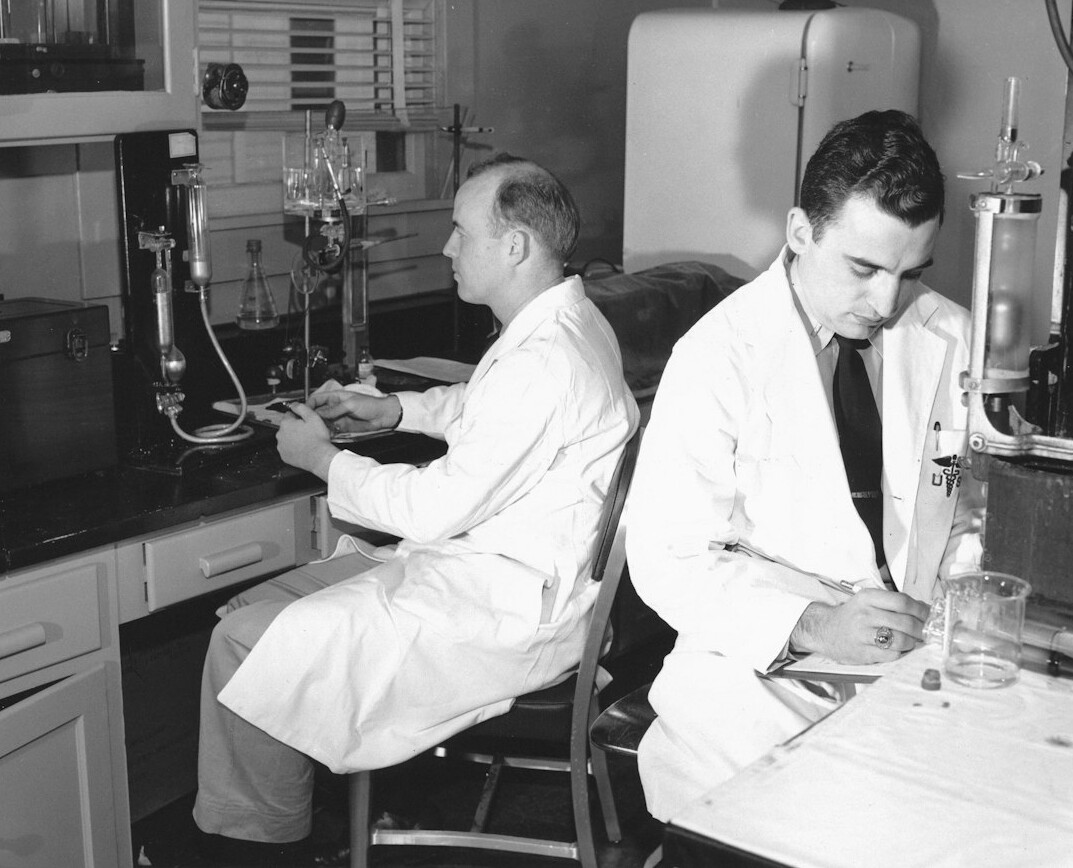 scientist in lab coat